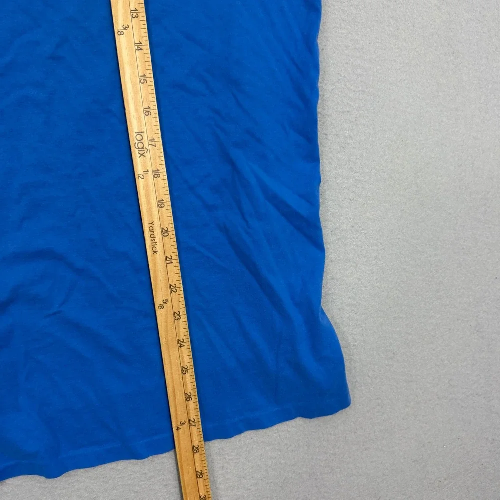 Polo Ralph Lauren Shirt Men's XL Blue Custom Fit Short Sleeve Pony Logo Preppy